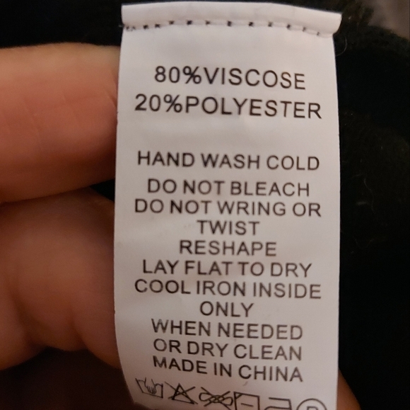 Witchy Goth Sweater Lightning Bolt Embellished Dark Academia Knit XL - Picture 8 of 8